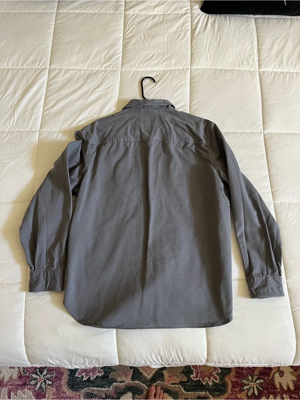Banana Republic Men's Button-Down Shirt Jacket - Gray